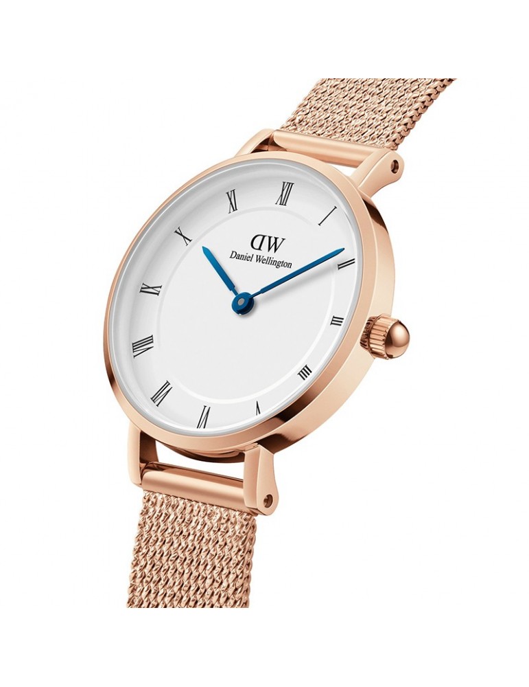 Orologio Daniel Wellington-Solo Tempo-Rose Gold-28mm-Bianco-DW00100681
