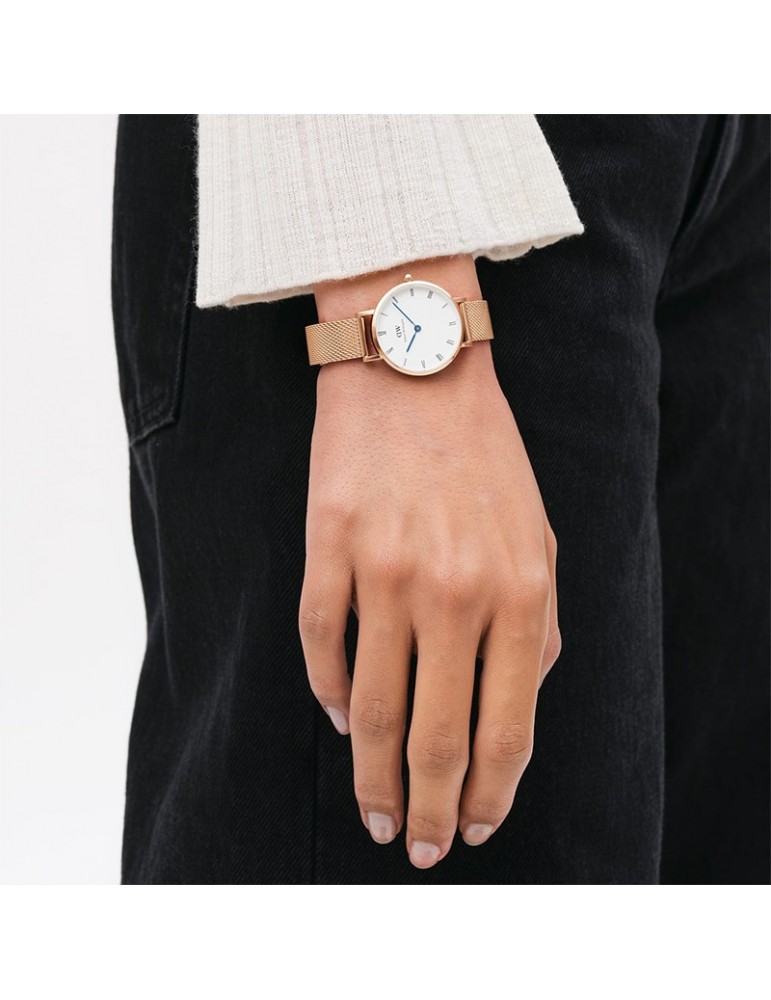 Orologio Daniel Wellington-Solo Tempo-Rose Gold-28mm-Bianco-DW00100681