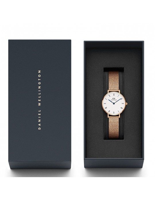 Orologio Daniel Wellington-Solo Tempo-Rose Gold-28mm-Bianco-DW00100681