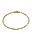 Chimento Bracelet - Tradition Gold Pomegranate in 18k Yellow Gold with Natural Diamonds 19 cm - 0