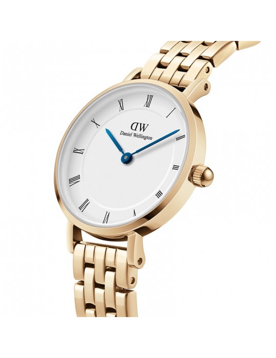 Daniel Wellington Watch - 5-Link Gold -28mm - White - DW00100682