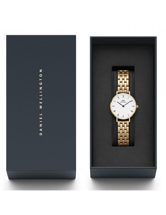 Orologio Daniel Wellington - 5-Link Gold -28mm - Bianco - DW00100682