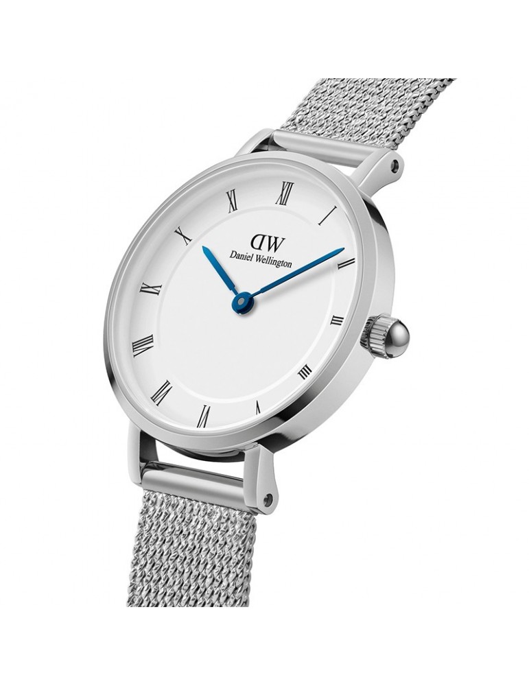 Orologio Daniel Wellington -Petite Roman-Silver-28mm-Bianco-DW00100684