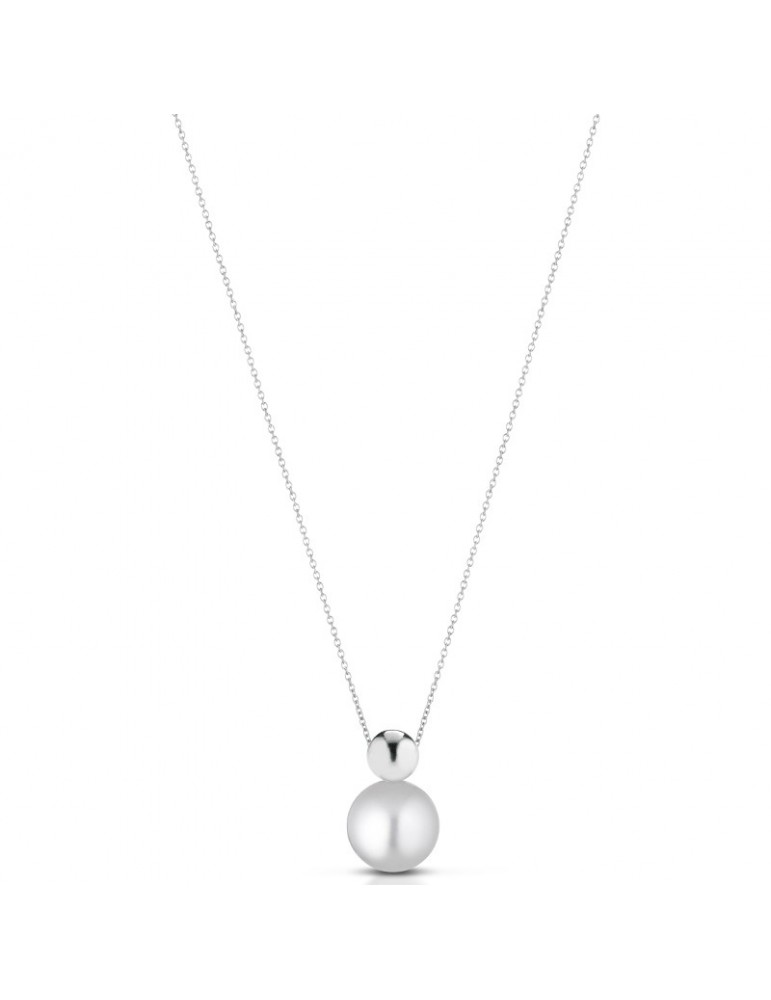 Lelune Necklace with Cultivated Pearl 8-8,5 mm for Women - 0