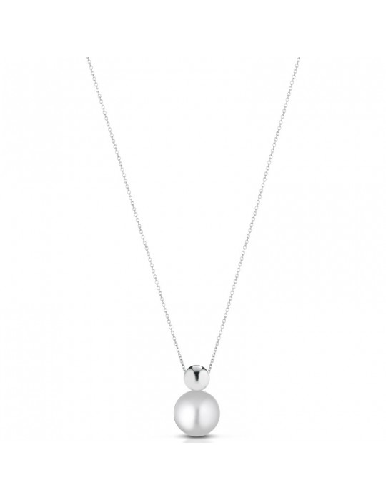 Lelune Necklace with Cultivated Pearl 8-8,5 mm for Women - 0