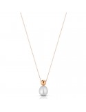 Lelune Necklace with Cultivated Pearl 8.5-9 mm for Women - 0