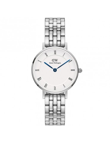 Daniel Wellington Watch - 5-Link Silver -28mm - White - DW00100685