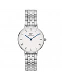 Daniel Wellington Watch - 5-Link Silver -28mm - White - DW00100685