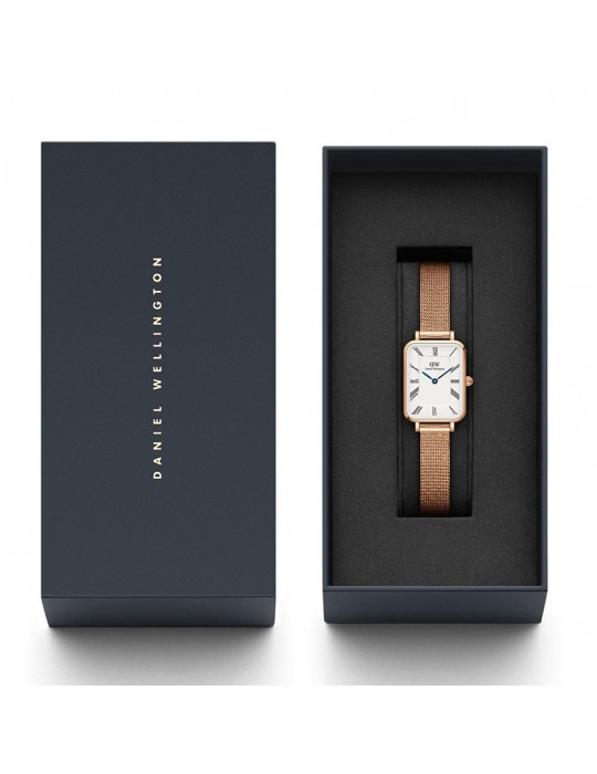 Orologio Daniel Wellington-Solo Tempo-Rose Gold-28mm-Bianco-DW00100687