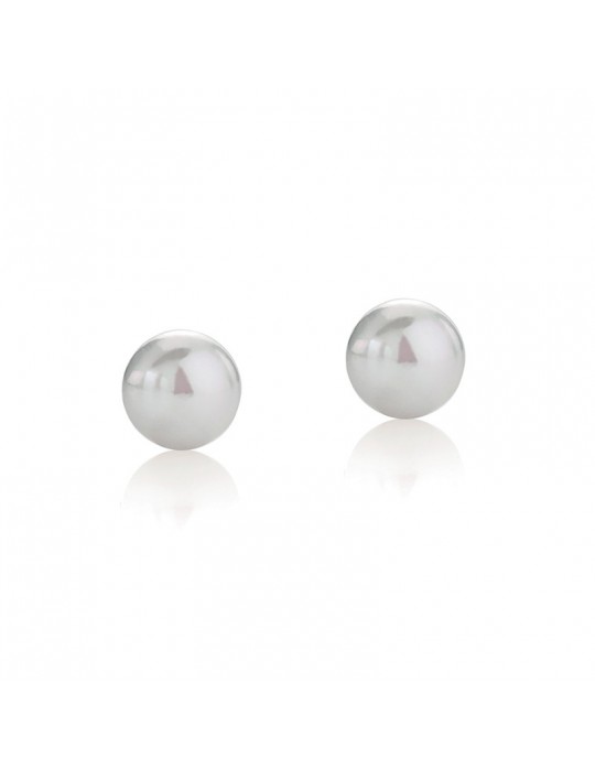 Orecchini Lelune - Classic  Oro Bianco  Perle 6 - 6,5 mm - LLEA0065