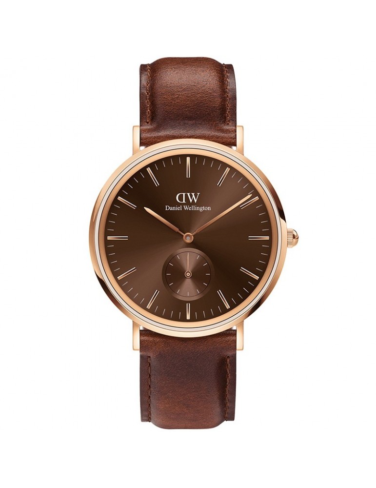 Daniel Wellington Watch St Mawes Amber 40mm Brown DW00100707