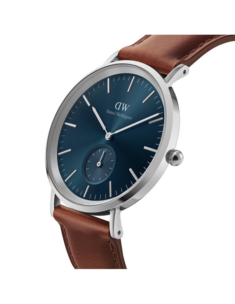 Orologio Daniel Wellington -St Mawes Arctic-Silver-40mm-Blu-DW00100709