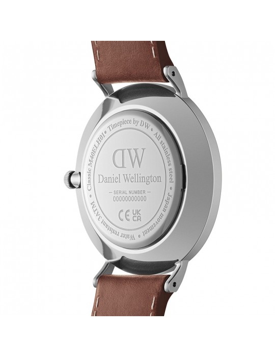 Orologio Daniel Wellington -St Mawes Arctic-Silver-40mm-Blu-DW00100709