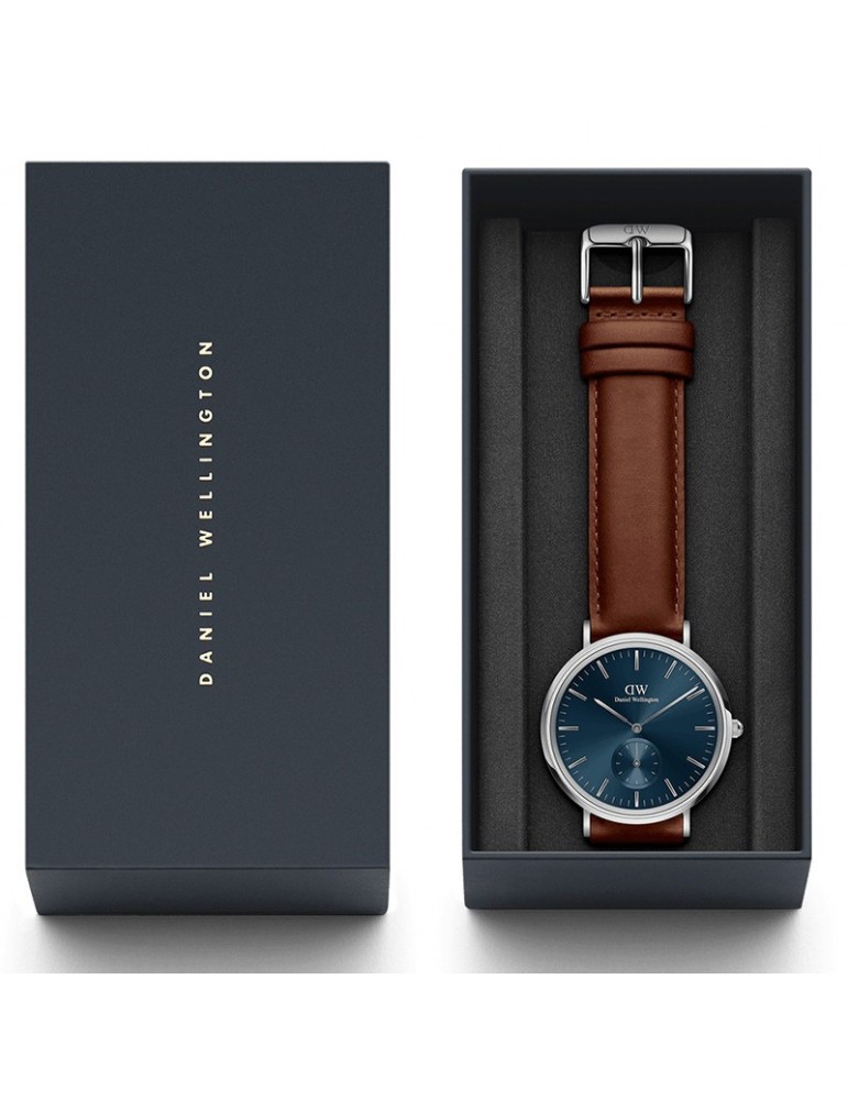 Daniel Wellington watch -St Mawes Arctic-Silver-40mm-Blue-DW00100709