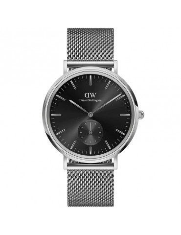 Orologio Daniel Wellington - Sterling Onyx-Silver-40mm-Nero-DW00100711