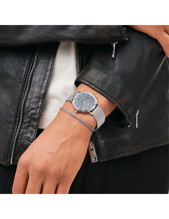 Orologio Daniel Wellington - Sterling Onyx-Silver-40mm-Nero-DW00100711