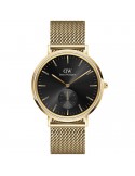 Orologio Daniel Wellington - Evergold Onyx - Gold-40mm-Nero-DW00100713
