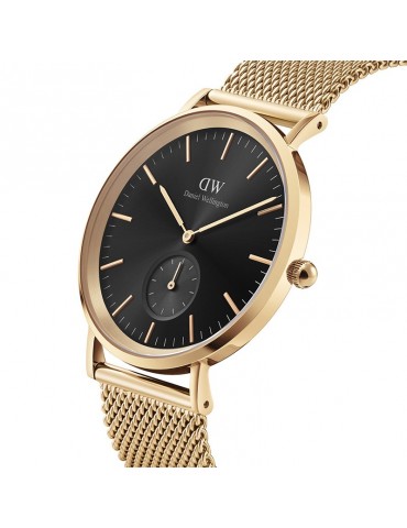 Orologio Daniel Wellington - Evergold Onyx - Gold-40mm-Nero-DW00100713 2