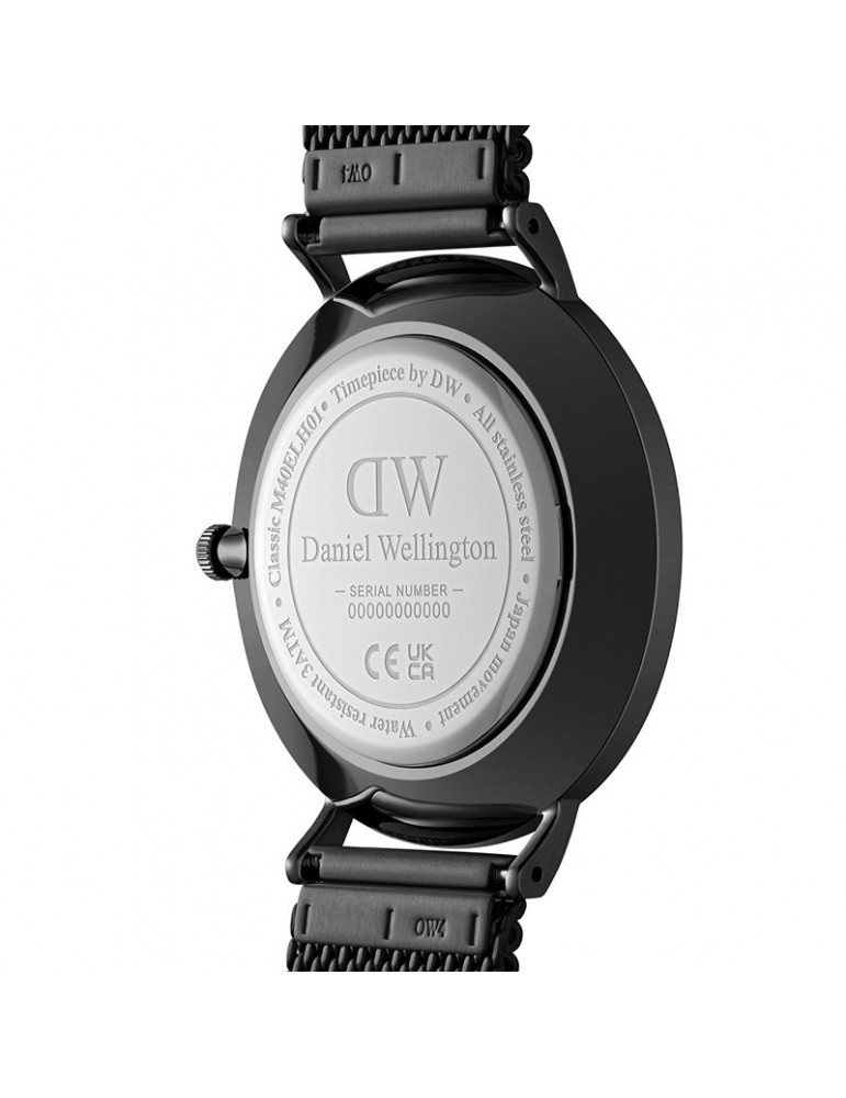 Orologio Daniel Wellington - Ashfield Onyx - 40mm - Nero - DW00100714