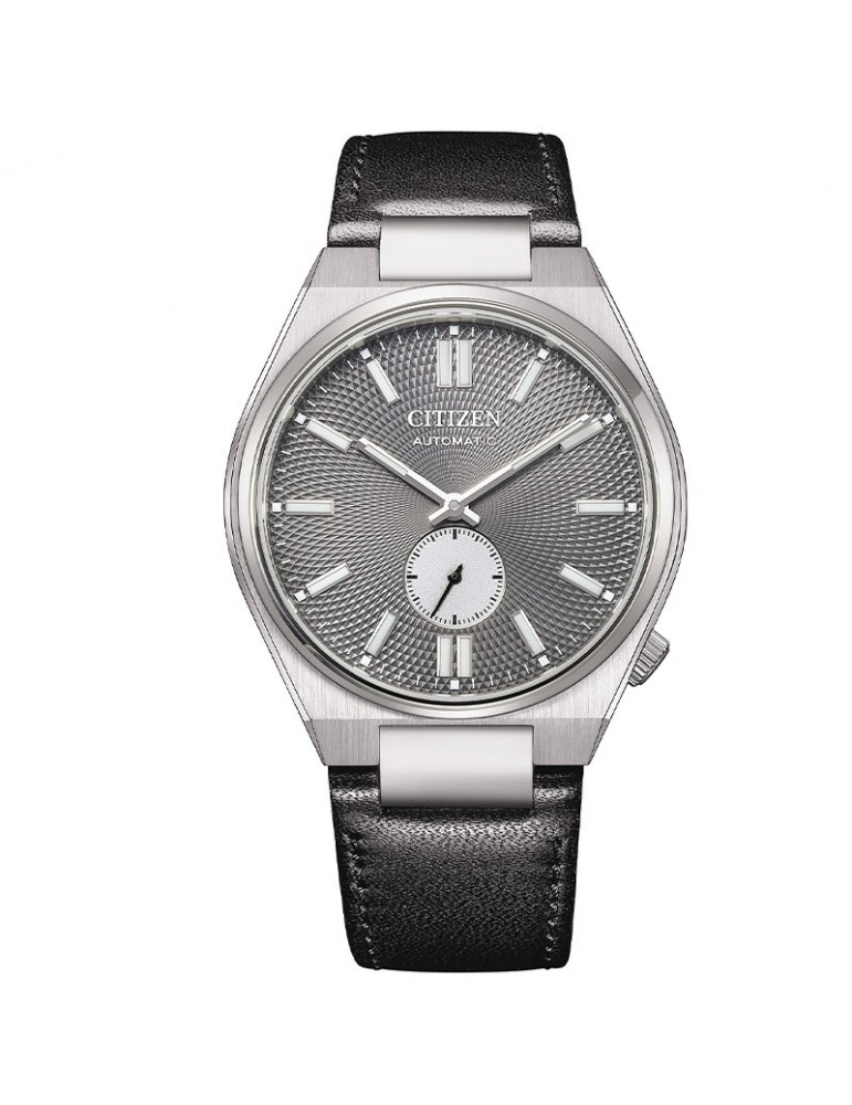 Orologio Citizen - Tsuyosa - Automatico Small Second 40mm Grigio Guillochè - NK5010-01H