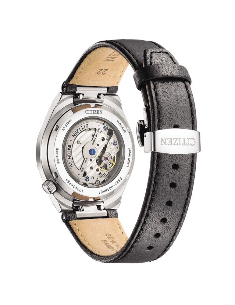 Orologio Citizen - Tsuyosa - Automatico Small Second 40mm Grigio Guillochè - NK5010-01H
