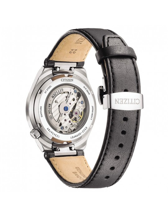 Orologio Citizen - Tsuyosa - Automatico Small Second 40mm Grigio Guillochè - NK5010-01H
