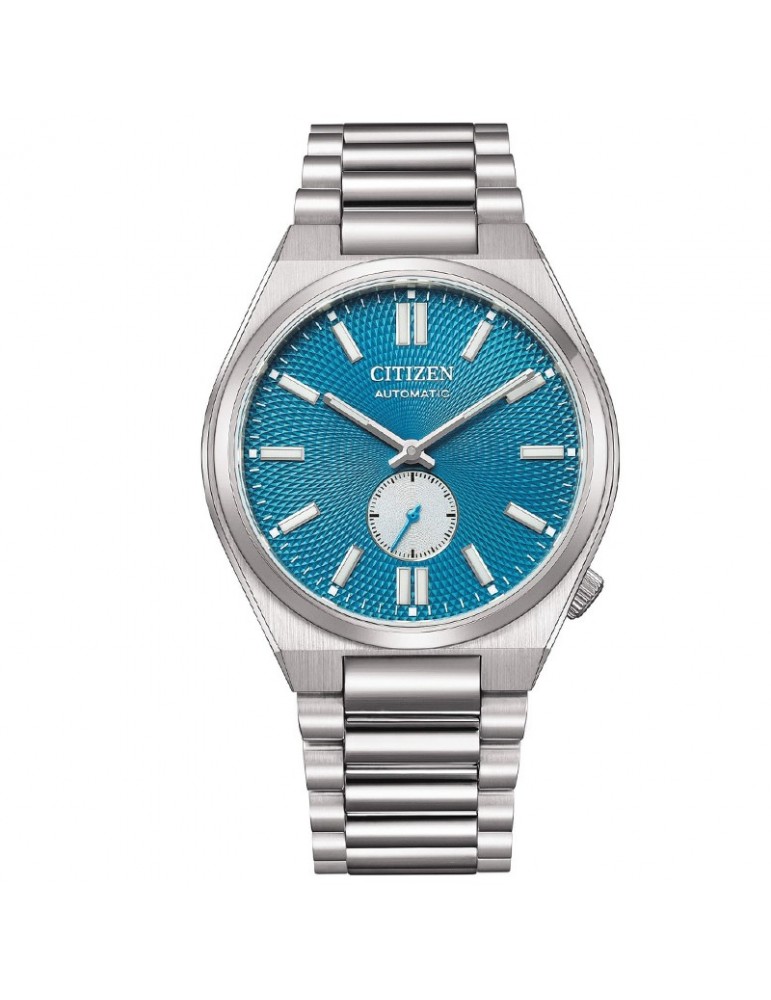 Citizen Men's Watch - Tsuyosa Automatic Mechanical Small Second 40mm Light Blue Guilloch - 0