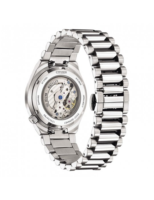 Orologio Citizen - Tsuyosa - Automatico Small Second 40mm Celeste Guillochè - NK5010-51L