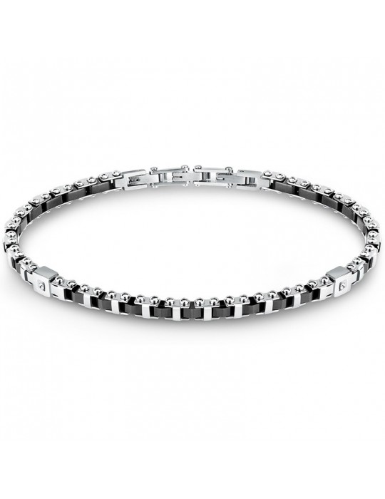 Sector Bracelet - Ceramic - 316L Steel - Black Ceramic - SAFR38
