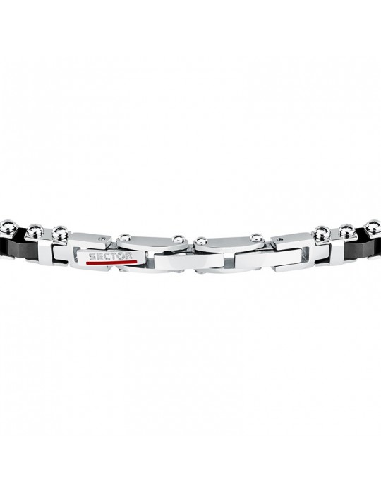 Sector Bracelet - Ceramic - 316L Steel - Black Ceramic - SAFR38