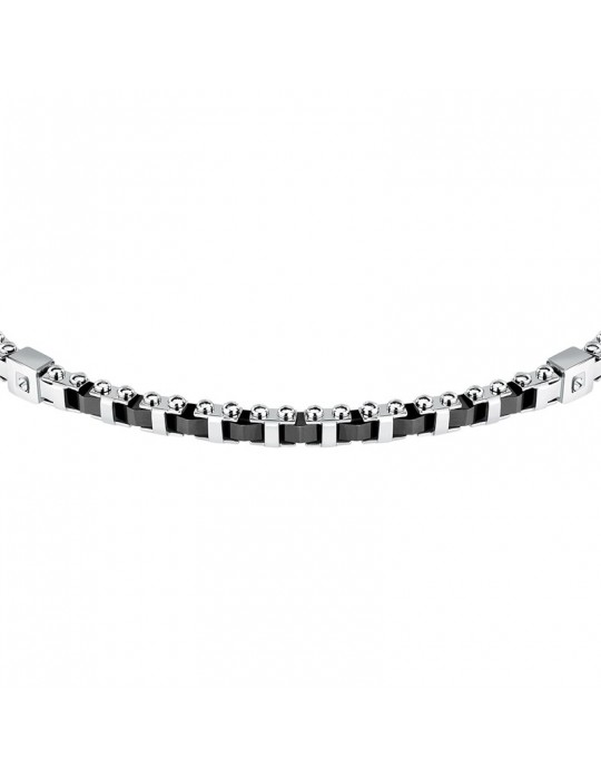 Sector Bracelet - Ceramic - 316L Steel - Black Ceramic - SAFR38