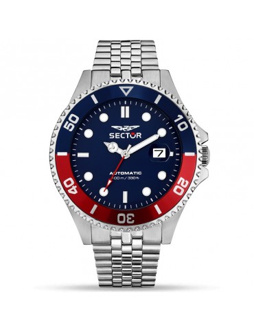Orologio Sector - 230 - Automatico- 43mm - Rosso e Blu - R3223161018 2