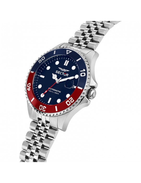 Orologio Sector - 230 - Automatico- 43mm - Rosso e Blu - R3223161018