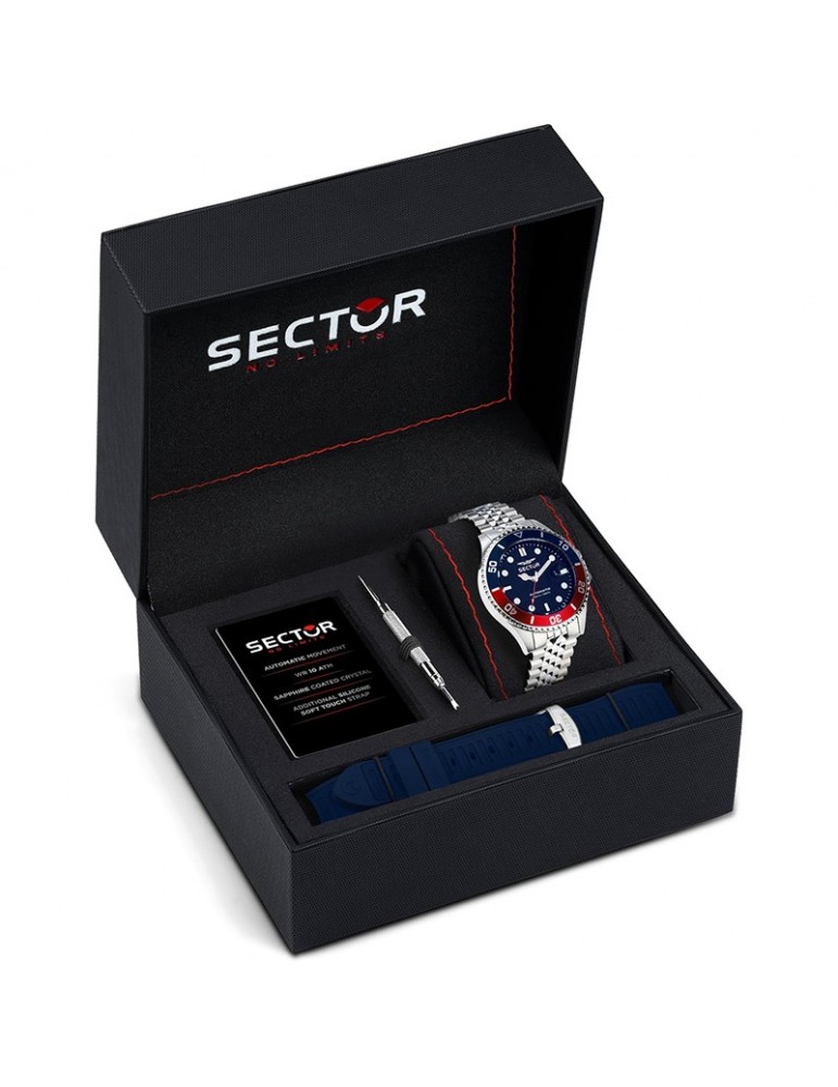 Sector Watch - 230 - Automatic - 43mm - Red and Blue - R3223161018