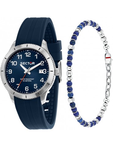 Special Pack Orologio Sector - 270 - Tempo e Data-37mm-Blu-R3251578018