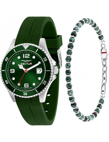 Orologio Sector- 230 - 39mm - Verde con Braccialetto - R3251161059