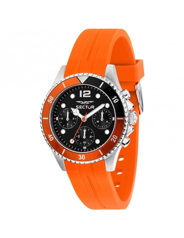 Sector Watch - 230 - Multifunction - Orange-39mm-Black-R3251161054
