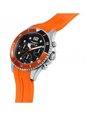 Orologio Sector - 230 - Multifunzione -Arancione-39mm-Nero-R3251161054 2