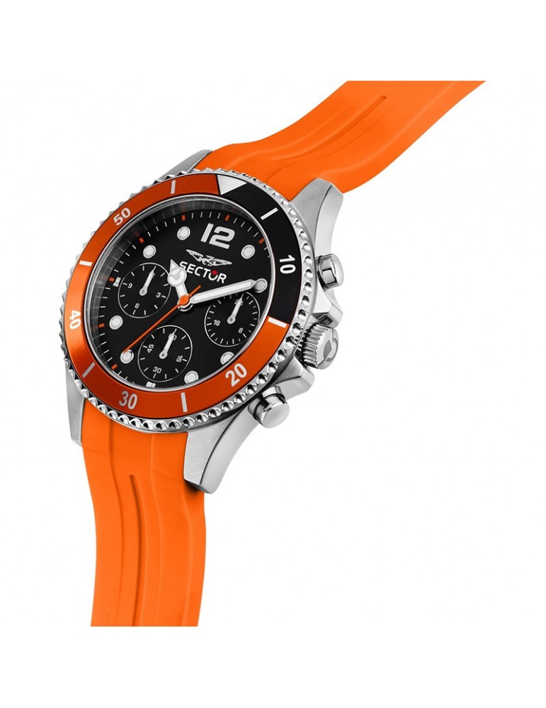 Sector Watch - 230 - Multifunction - Orange-39mm-Black-R3251161054