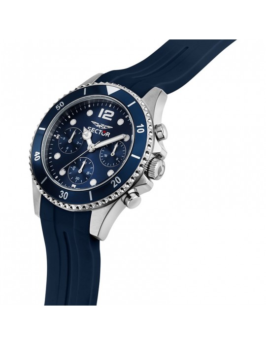 Orologio Sector da Uomo - 230 - Multifunzione - 39mm - Blu-R3251161052