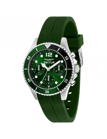 Sector Men's Watch - 230 - Multifunction - 39mm-Green-R3251161051