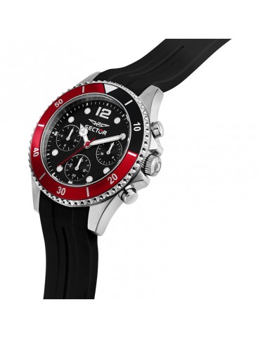 Sector-230 Watch-Multifunction-39mm-Black-Red Detail-R3251161053 2