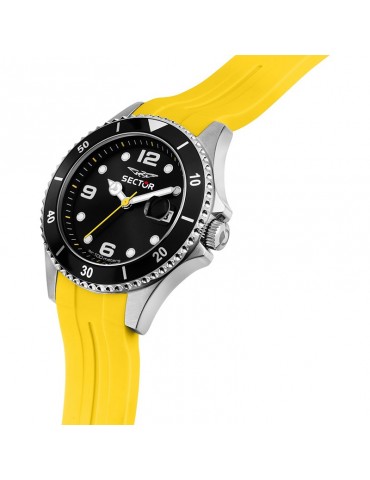 Orologio Sector - 230 - Tempo e Data - Giallo - 39mm -Nero-R3251161058 2