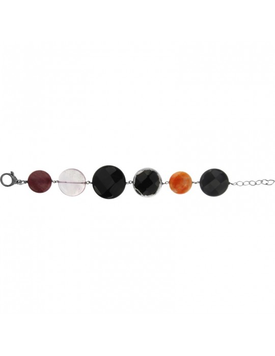 Della Rovere Bracelet - Black Onyx - Amethyst - B071602G140072AA