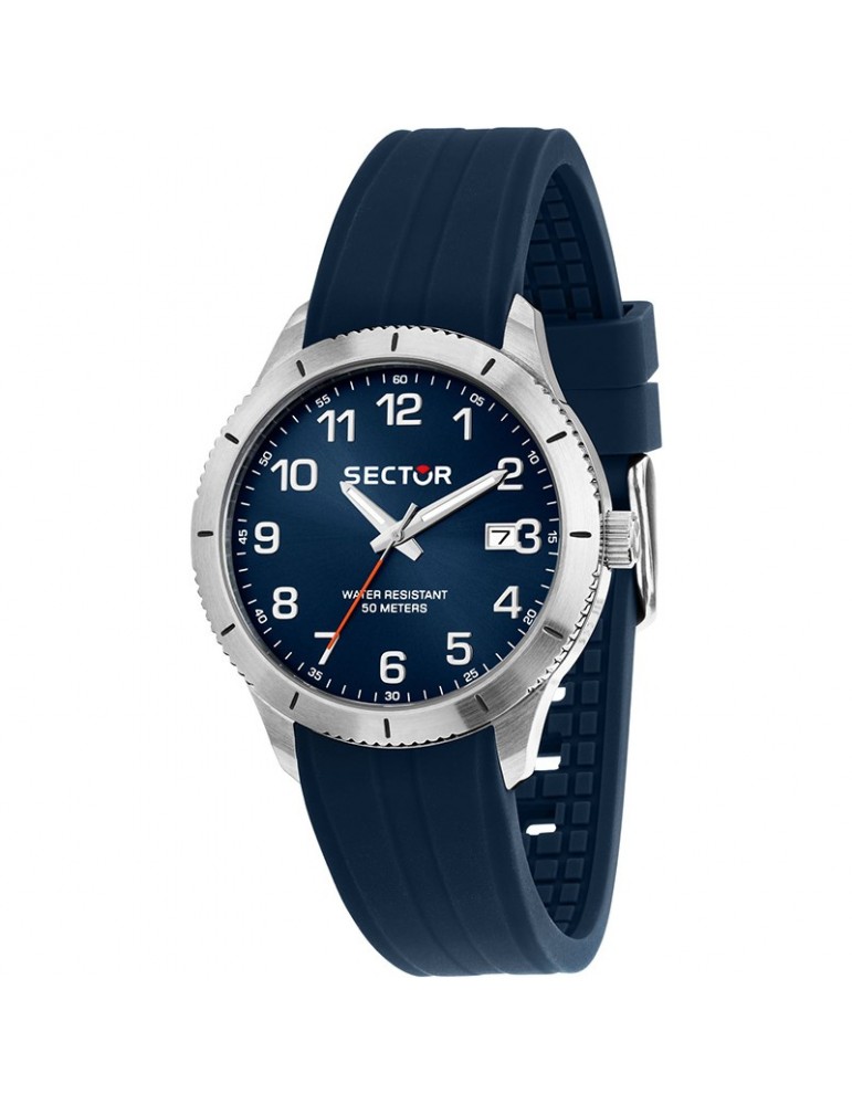 Orologio Sector da Uomo - 270 - Tempo e Data - 37mm - Blu -R3251578015