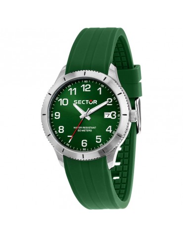 Sector Men's Watch - 270 - Time and Date - 37mm - Green - R3251578016