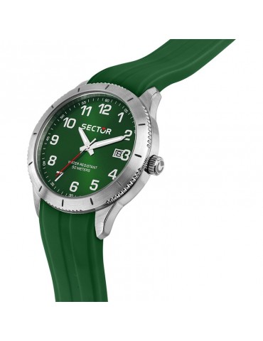 Sector Men's Watch - 270 - Time and Date - 37mm - Green - R3251578016 2
