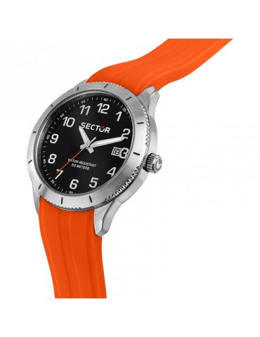 Sector Men's Watch - 270 - Orange - 37mm - Black - R3251578017 2
