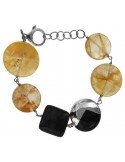 Della Rovere Bracelet - Apatite - Citrine Quartz - B224580G