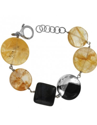 Della Rovere Bracelet - Apatite - Citrine Quartz - B224580G 2